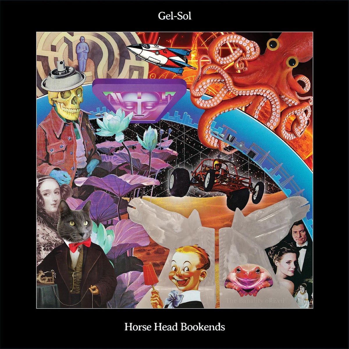 Gel-Sol – Horse Head Bookends vinyl record cover