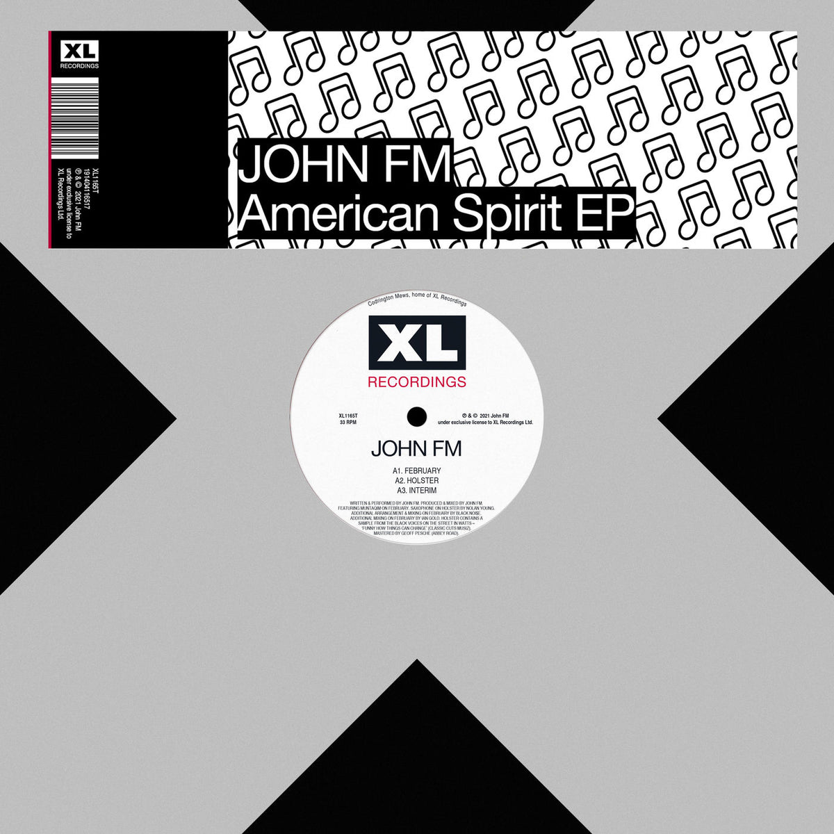 John FM – American Spirit EP vinyl cover