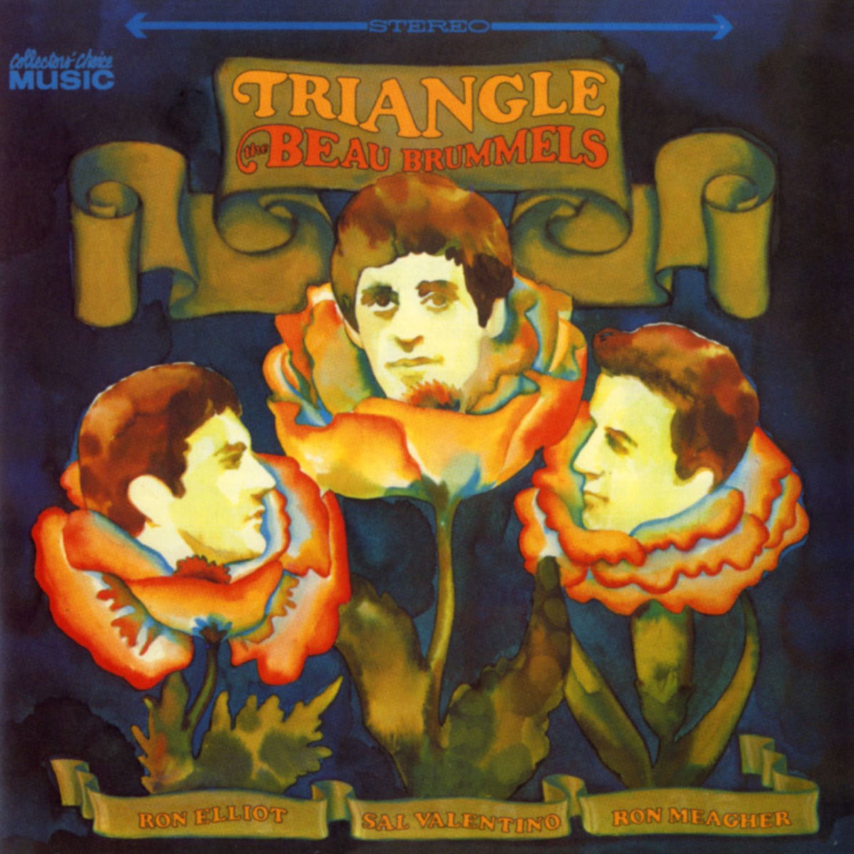 Beau Brummels – Triangle vinyl record cover
