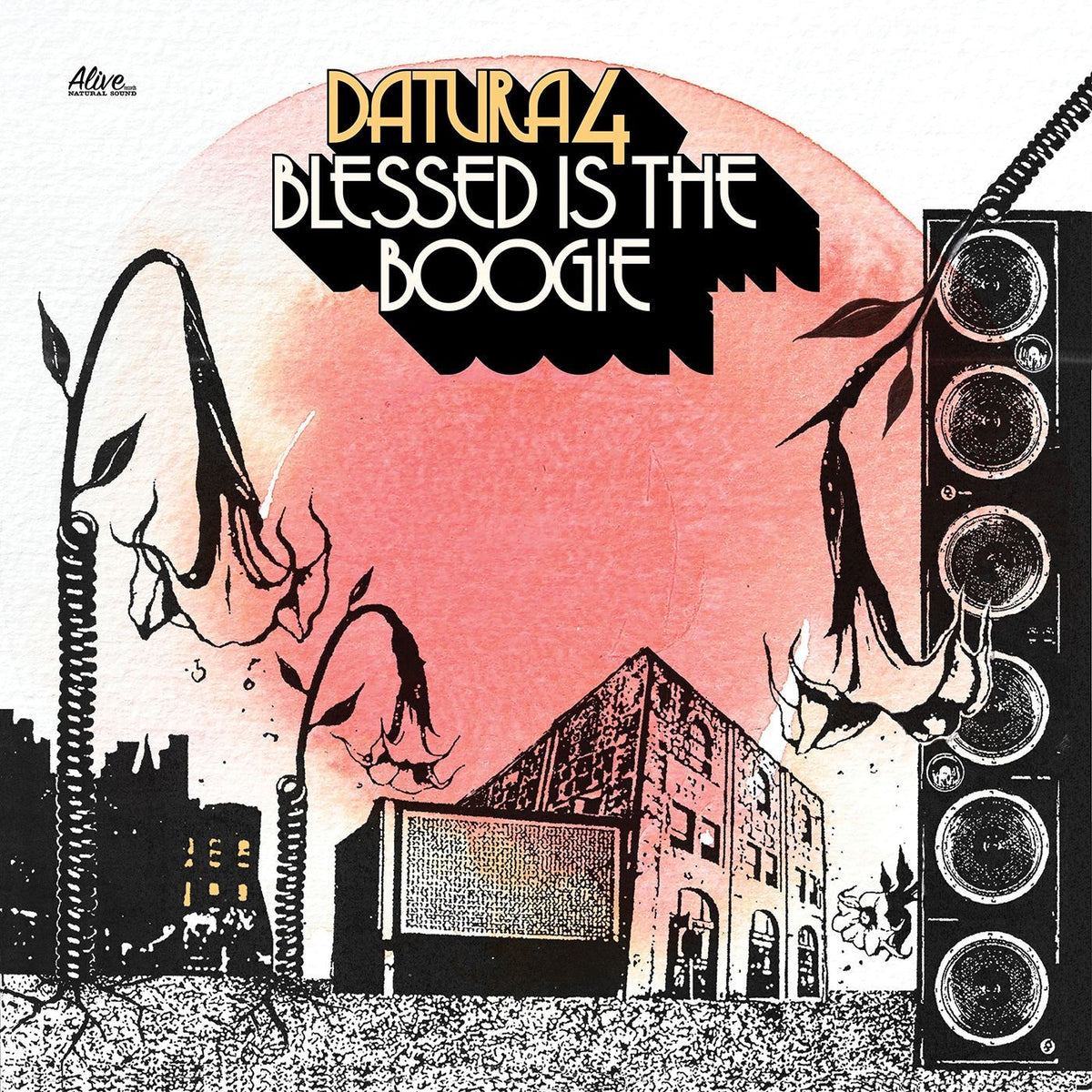 Datura4 – Blessed Is The Boogie (TRANSLU vinyl record cover
