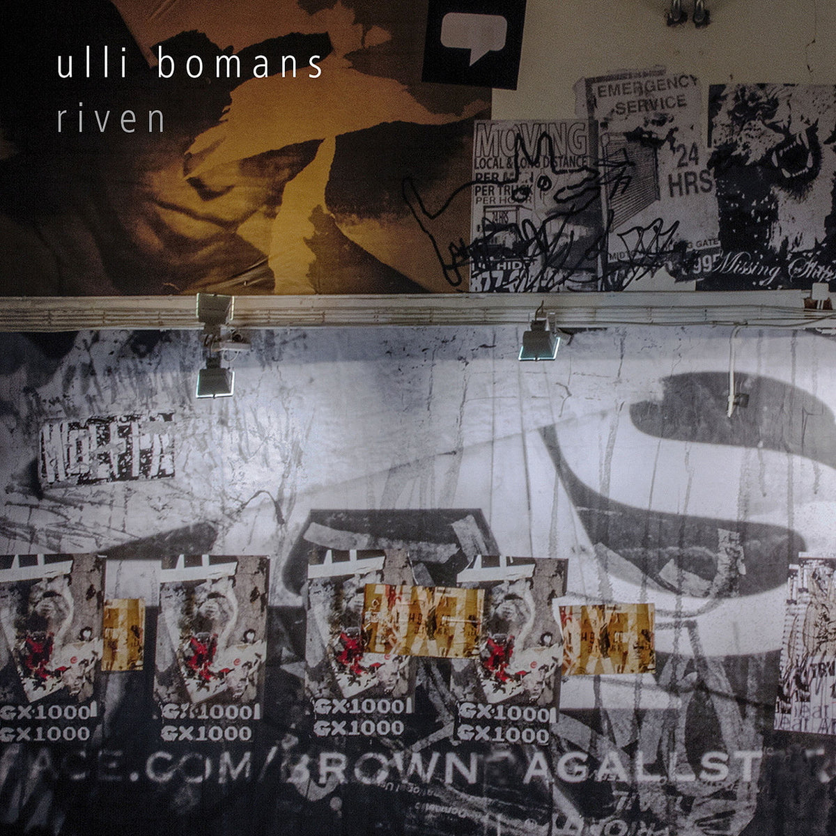 Ulli Bomans – Riven vinyl record cover