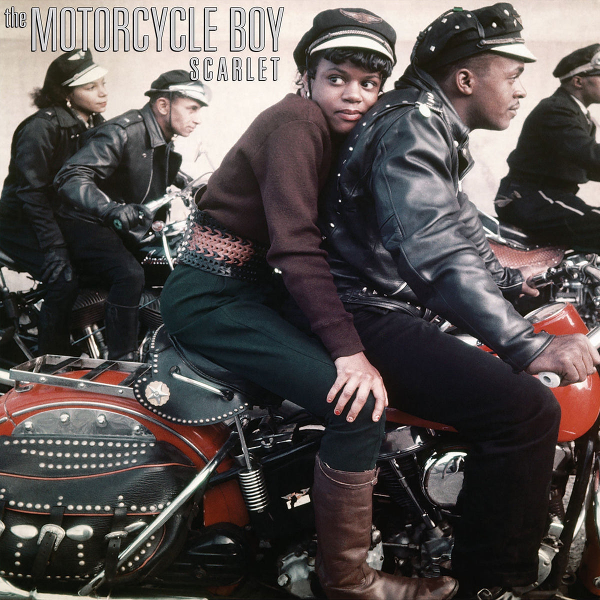 The Motorcycle Boy – Scarlet vinyl cover