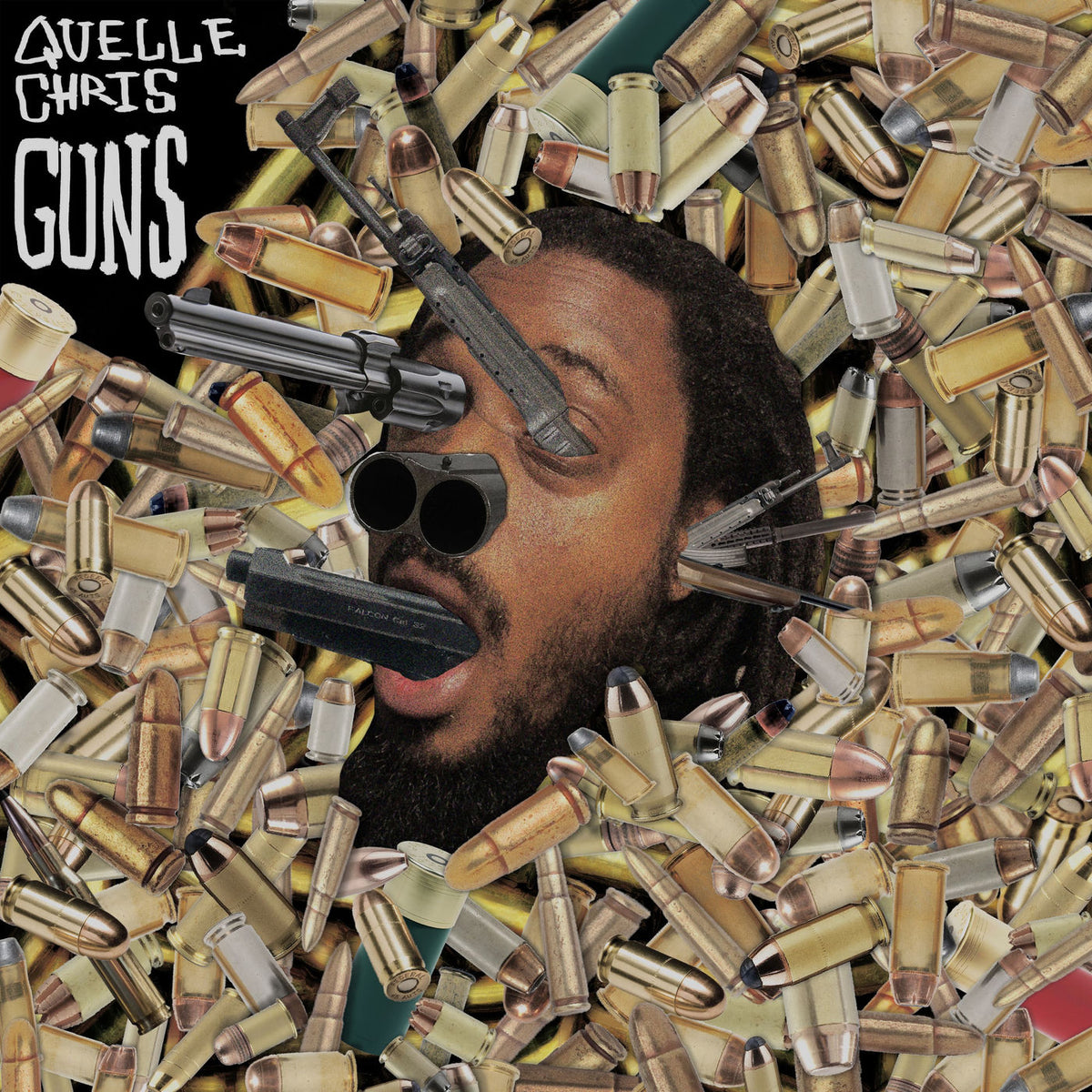 Quelle Chris – Guns vinyl cover