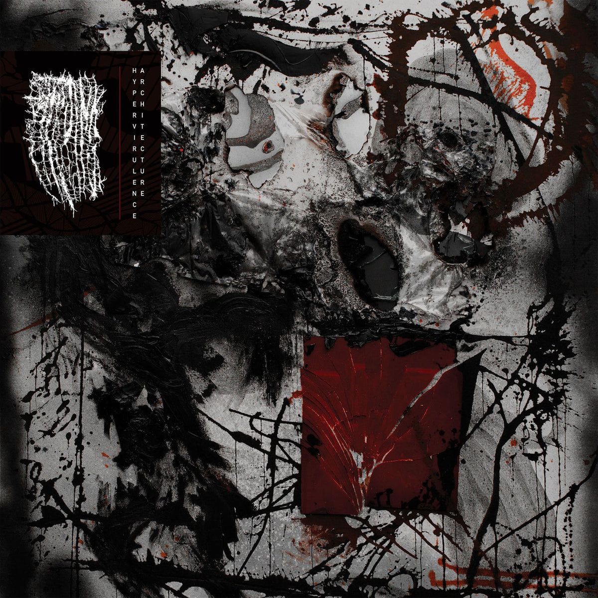 Hissing – Hypervirulence Architecture vinyl record cover