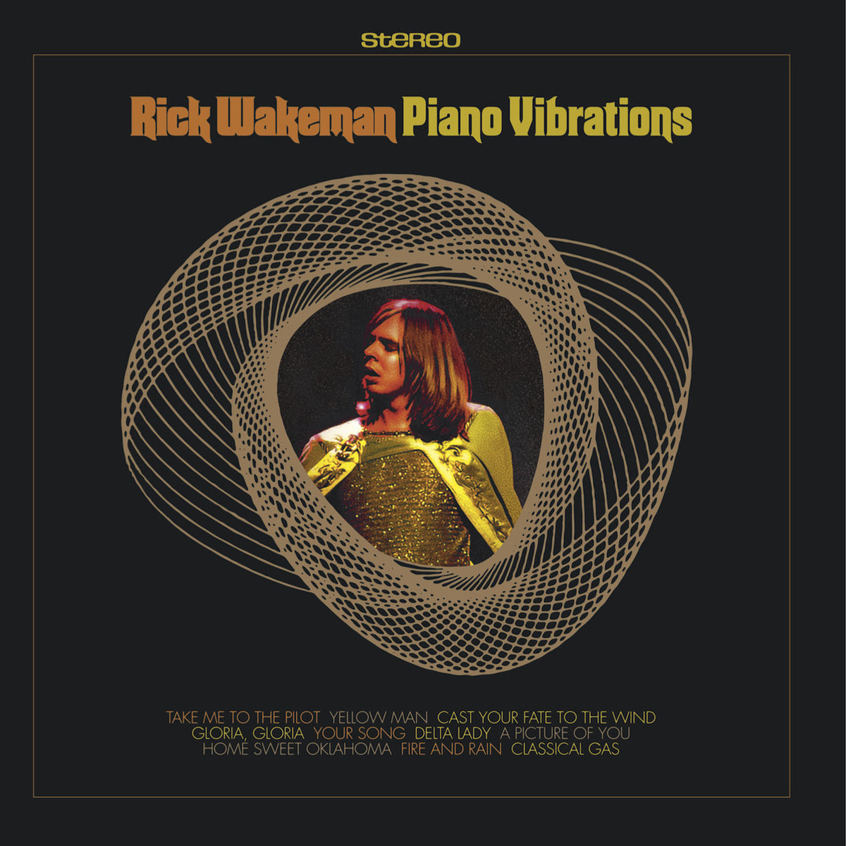 Rick Wakeman – Piano Vibrations vinyl record cover