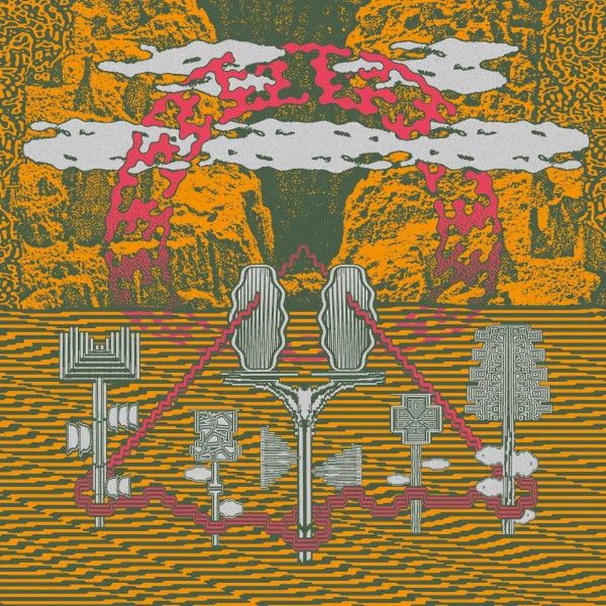 Acid Rooster – Flowers & Dead Soul (GREEN VINYL) vinyl record cover