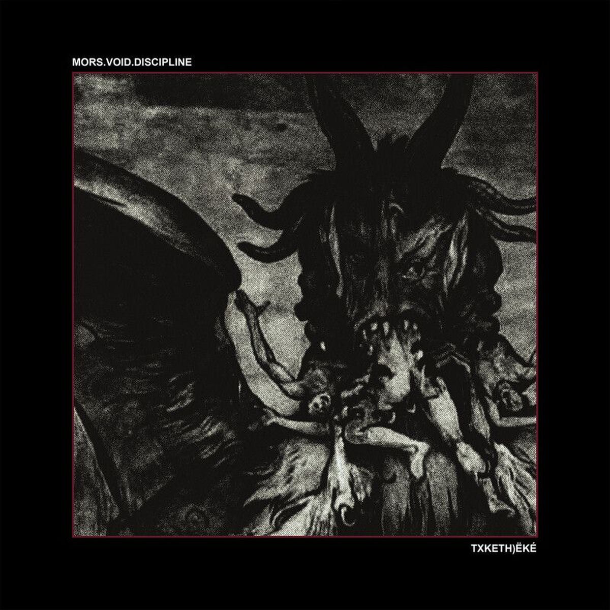 MORS.VOID.DISCIPLINE – Txketh)eké vinyl cover