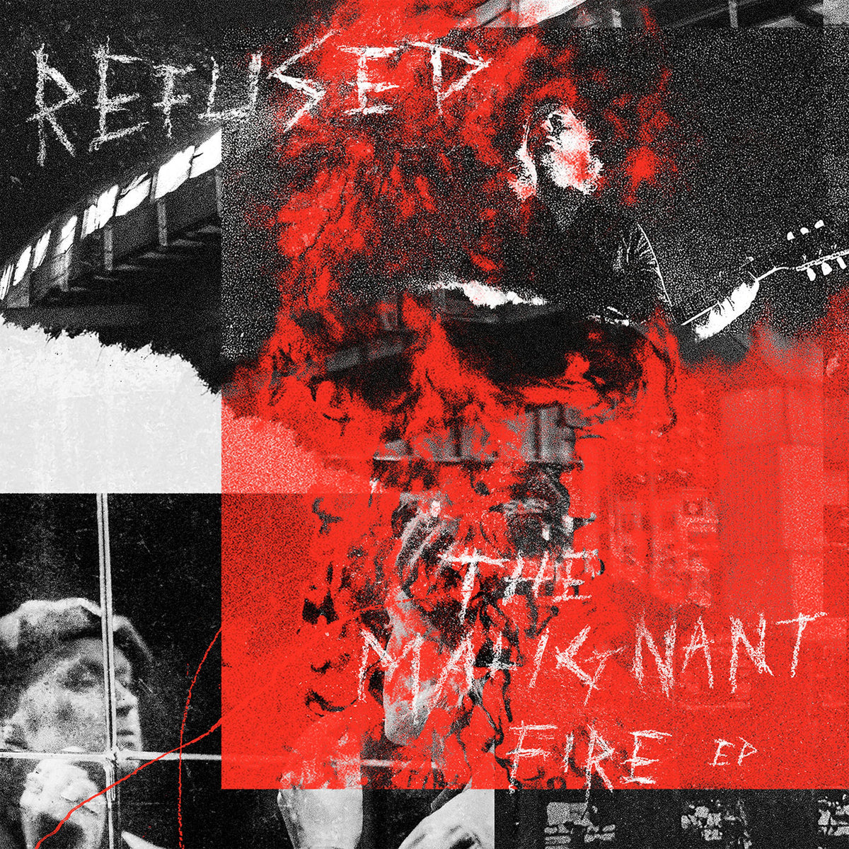 Refused – The Malignant Fire vinyl cover