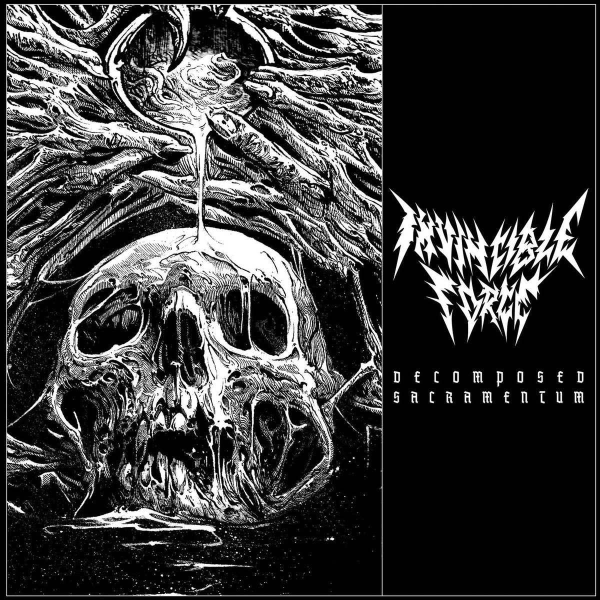 Invincible Force – Decomposed Sacramentum vinyl record cover
