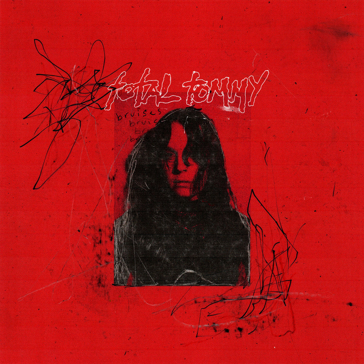 total tommy – Bruises vinyl record cover