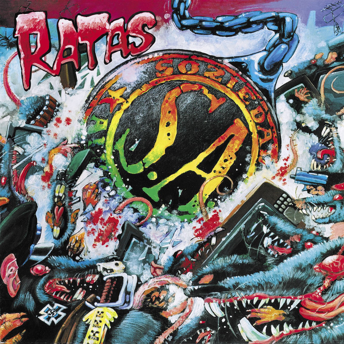 Soziedad Alkoholica – Ratas vinyl record cover