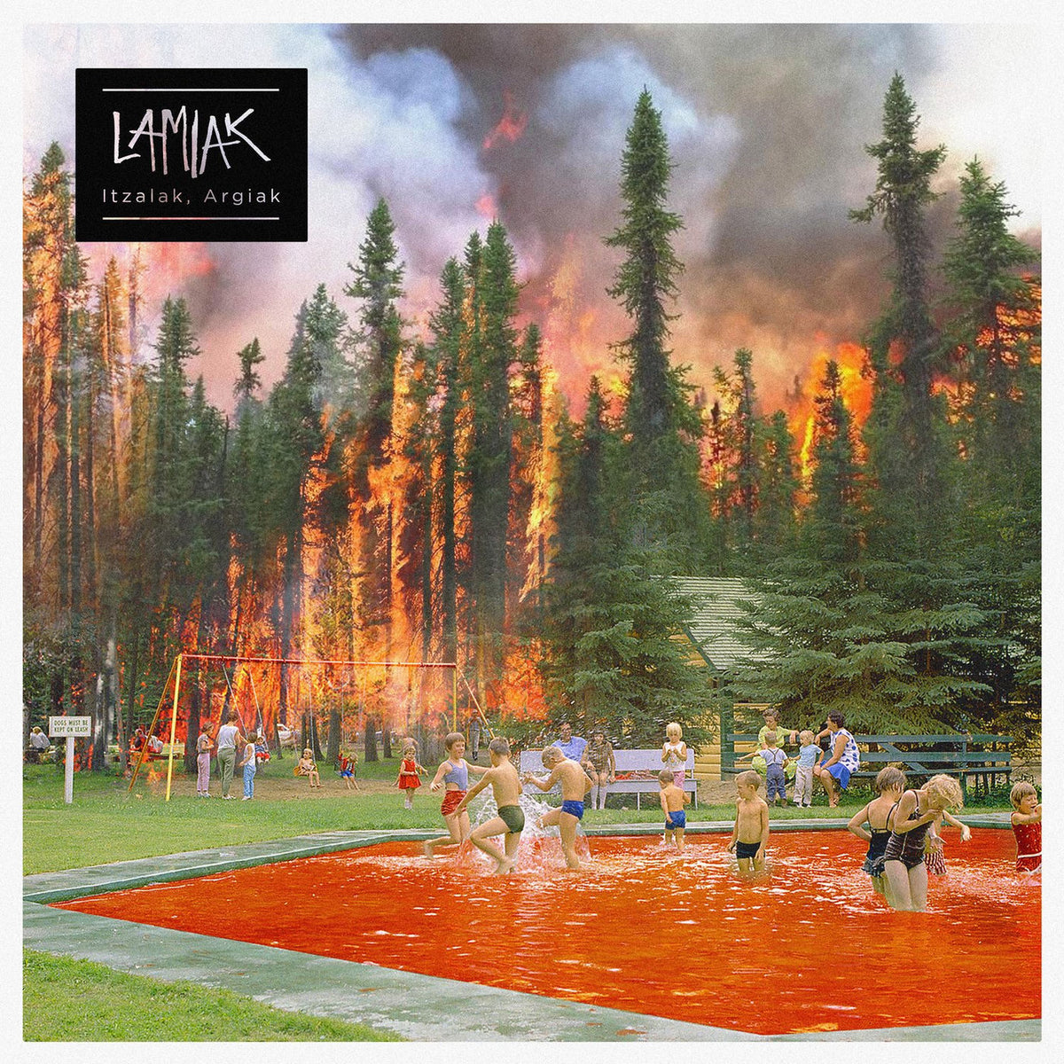 Lamiak – Itzalak Argiak vinyl record cover