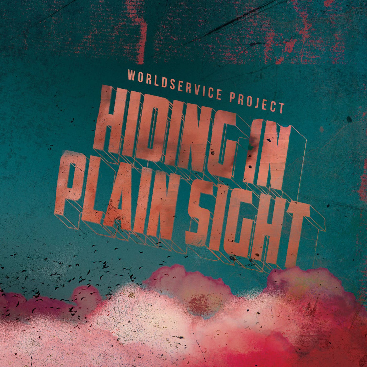 WorldService Project – Hiding in Plain Sight vinyl record cover