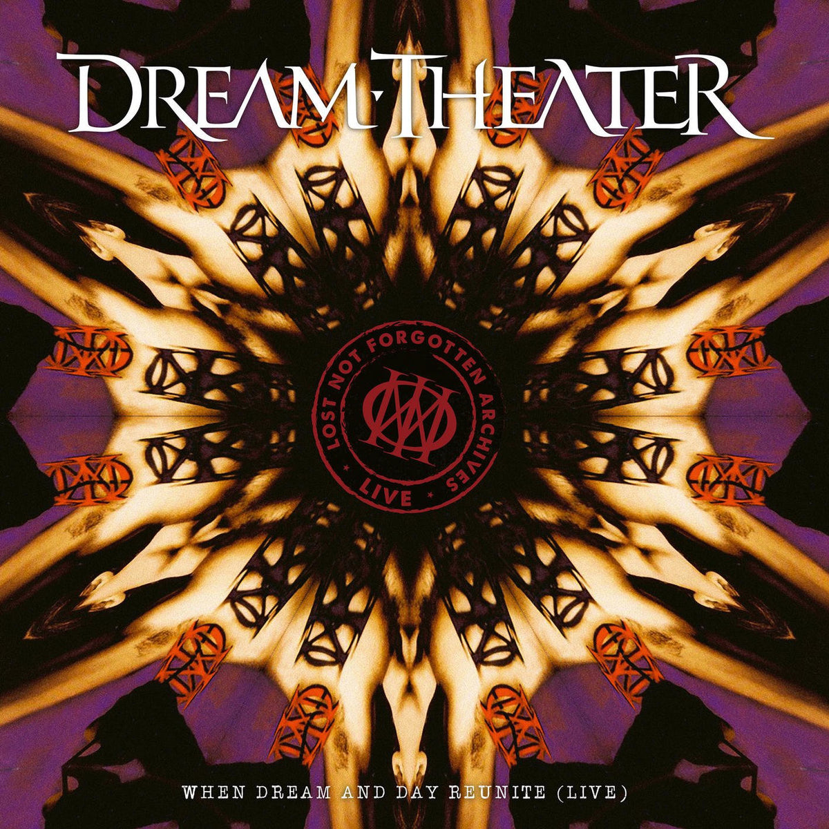 Dream Theater – Lost Not Forgotten Archives: When Dream And Day Reunite (Live) vinyl record cover