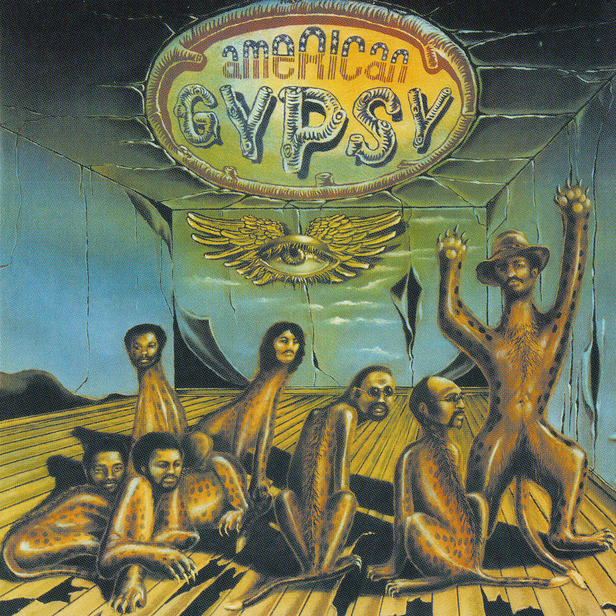American Gypsy – Angel Eyes (LIMITED COLOURED VINYL) vinyl record cover