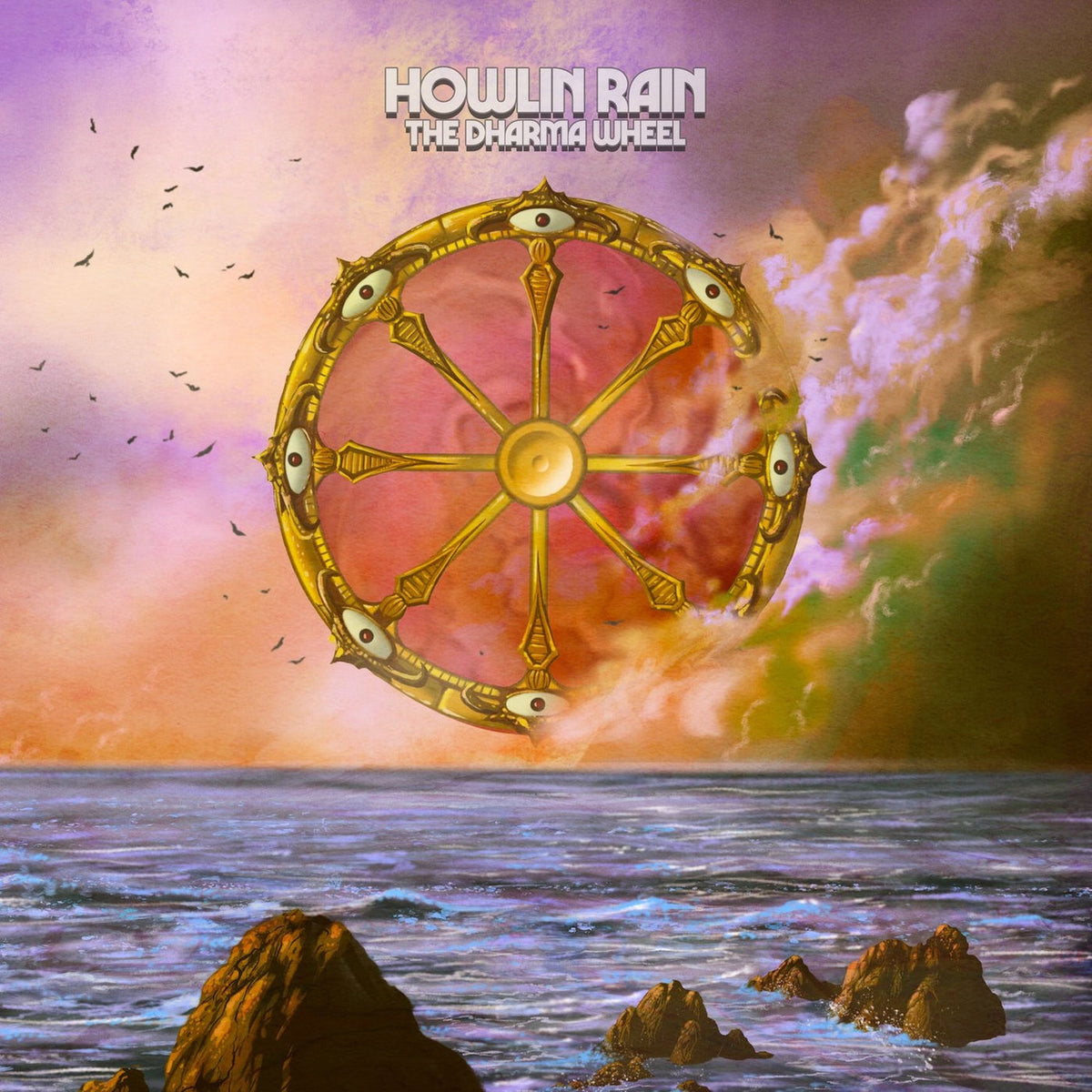 Howlin Rain – The Dharma Wheel vinyl record cover