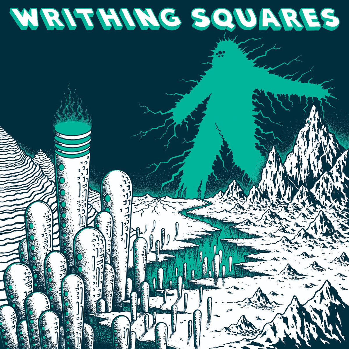 Writhing Squares – In The Void Above vinyl record cover