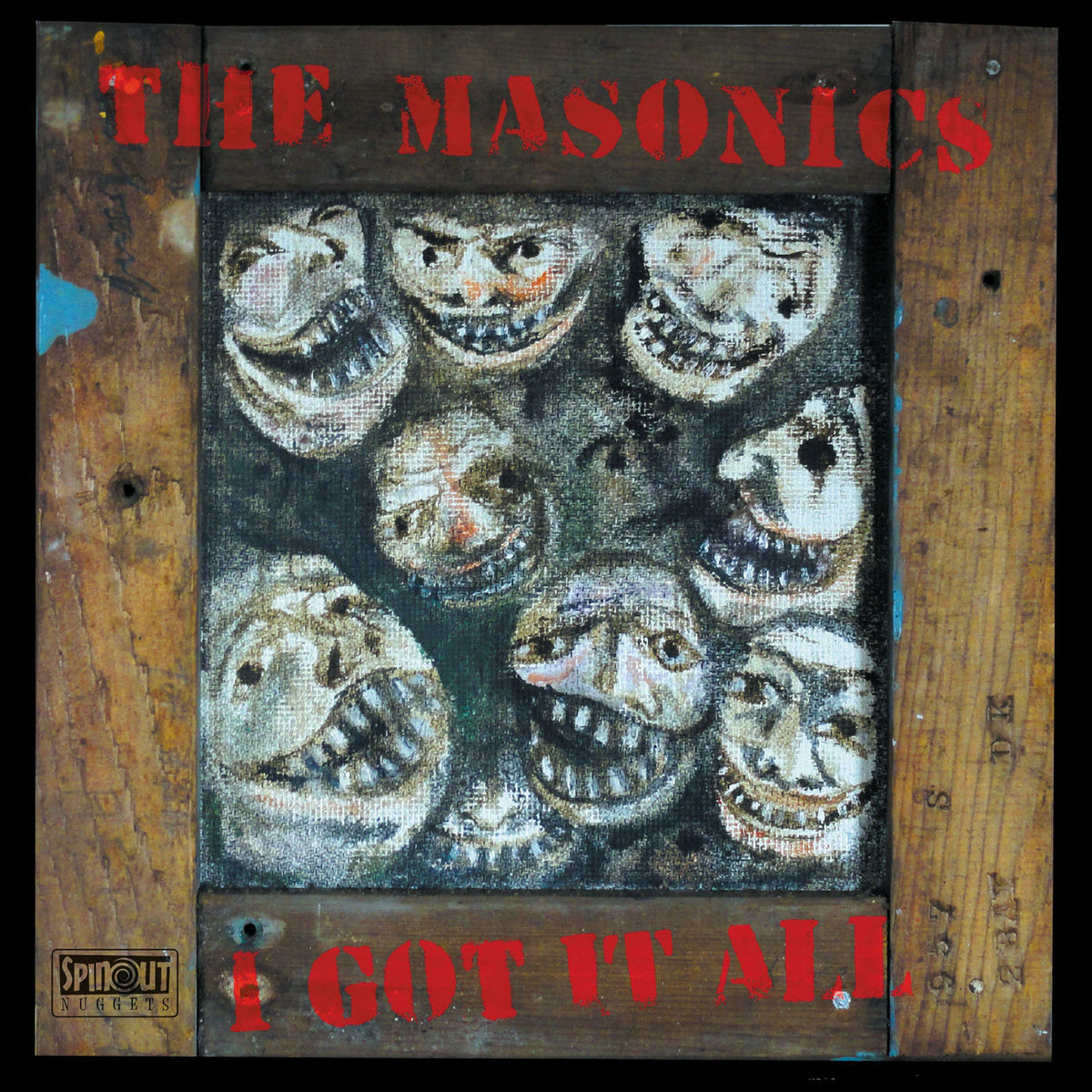 The Masonics – I Got It All vinyl cover