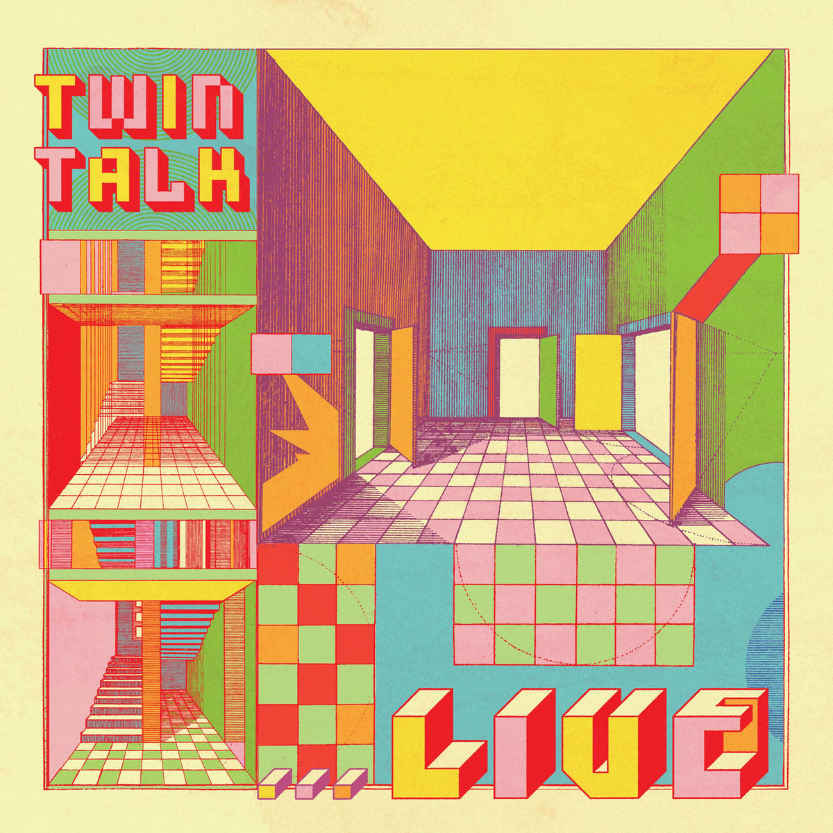Twin Talk – Twin Talk Live vinyl record cover