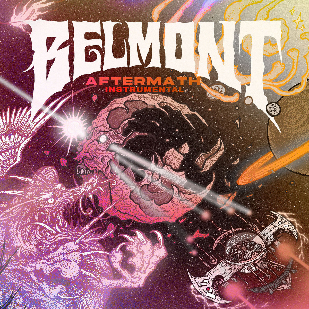 Belmont – Aftermath (Instrumental) vinyl cover