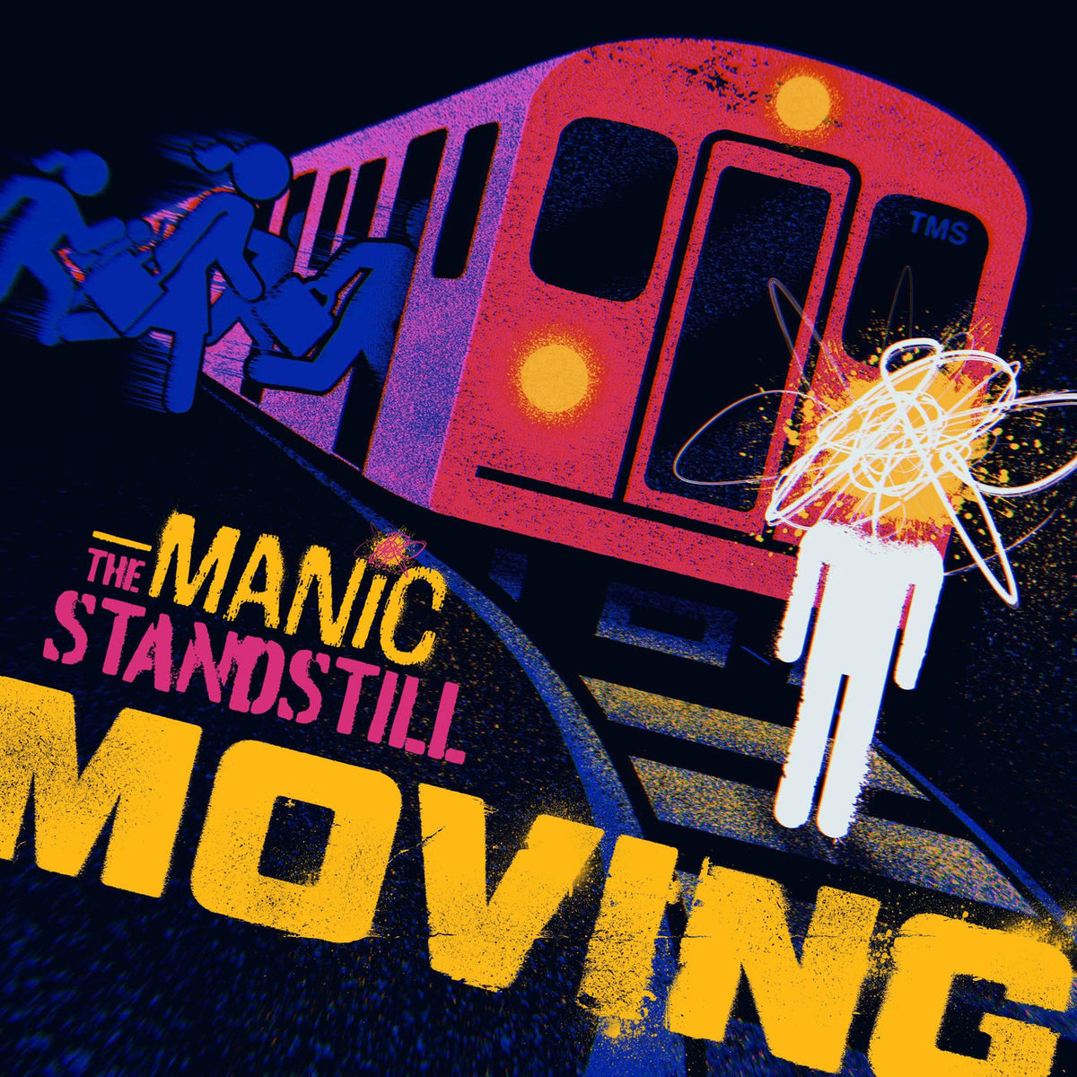 Manic Standstill – Moving vinyl record cover