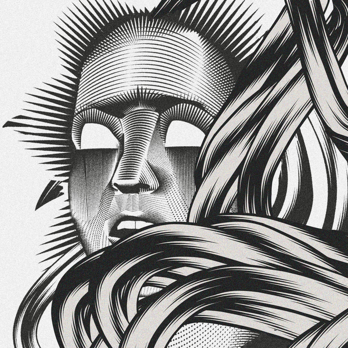 Frieder Nagel – Distract Robots vinyl cover