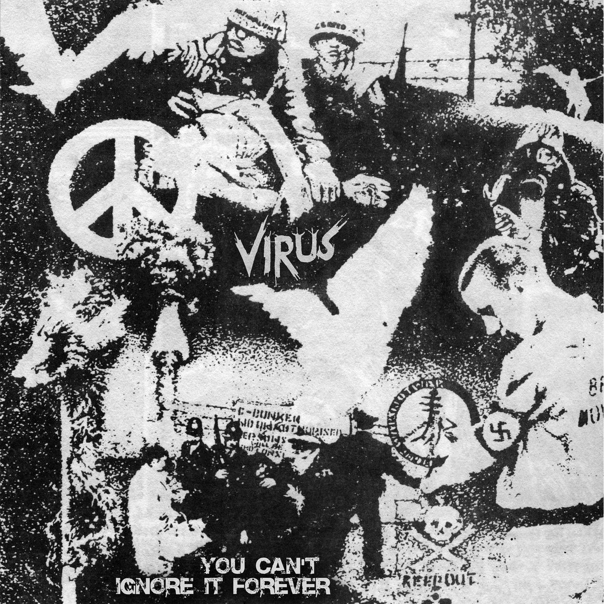 Virus – You Can't Ignore It Forever vinyl record cover