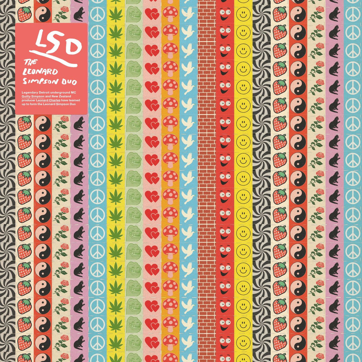 Leonard Simpson Duo – LSD vinyl record cover