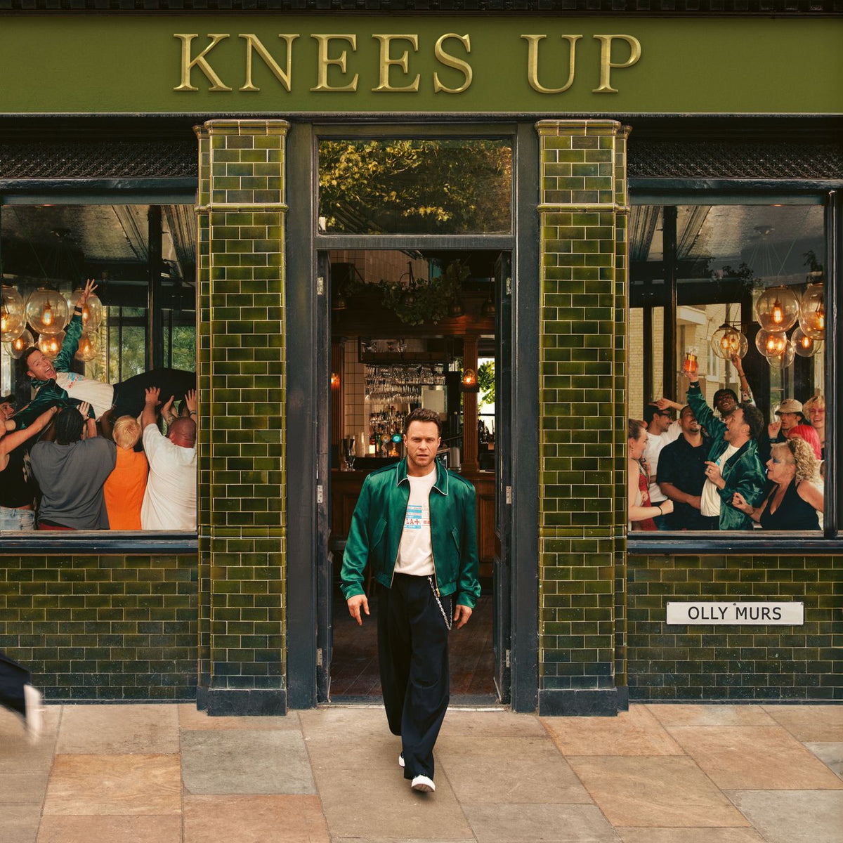 Olly Murs – Knees Up vinyl record cover