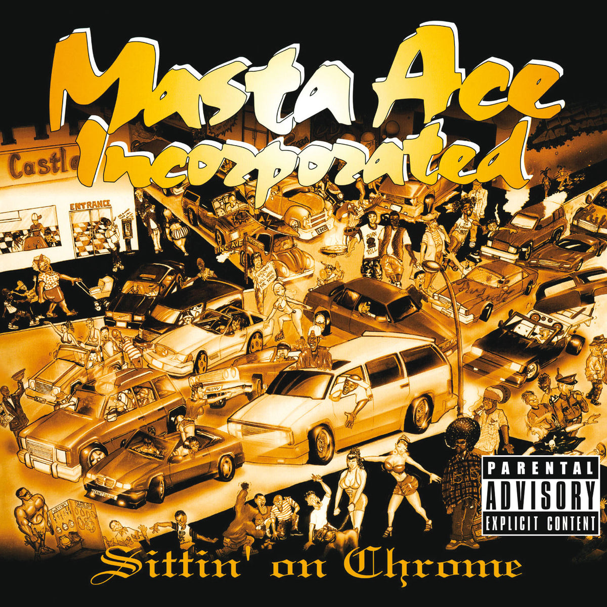 Masta Ace Incorporated – Sittin' On Chrome (2 Vinyl) vinyl record cover