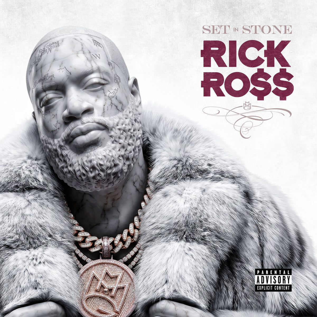Rick Ross – Set in Stone vinyl record cover