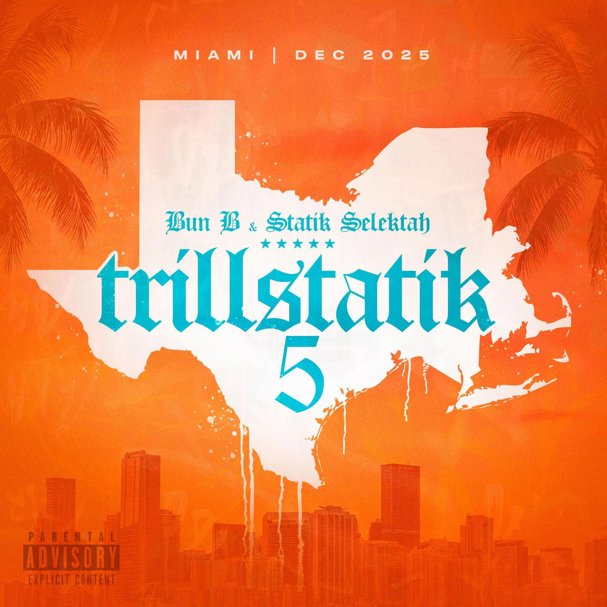 Bun B – Trillstatik 5 vinyl cover
