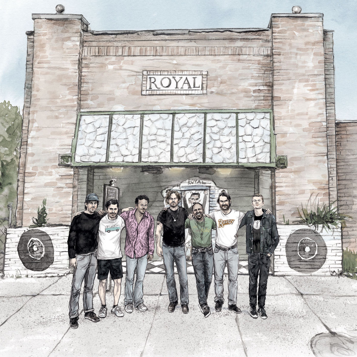 Jesper Lindell – Royal vinyl record cover