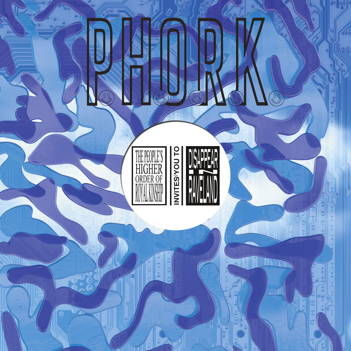 Phork – Disappear in Raveland vinyl record cover