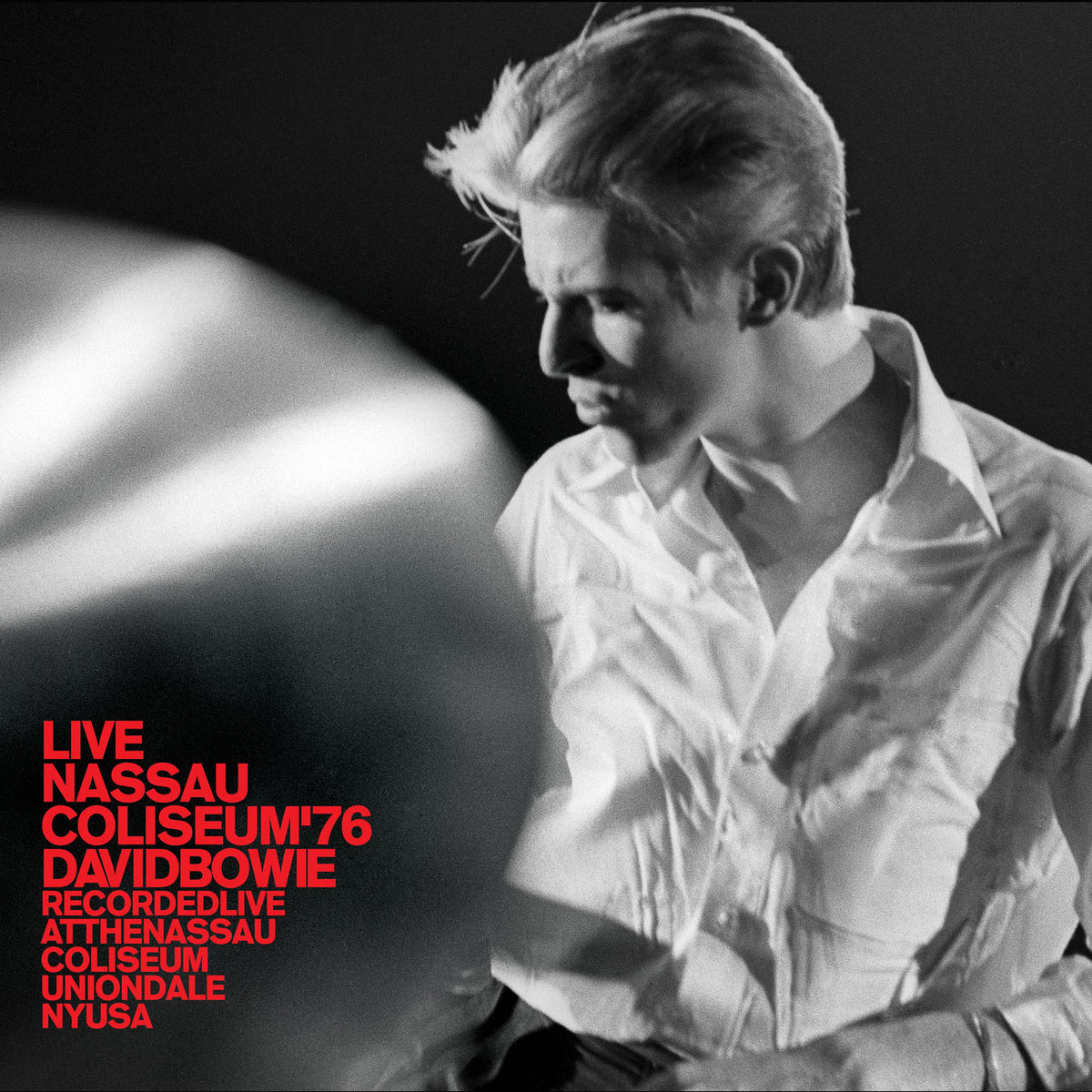 David Bowie – Live Nassau Coliseum '76 vinyl record cover
