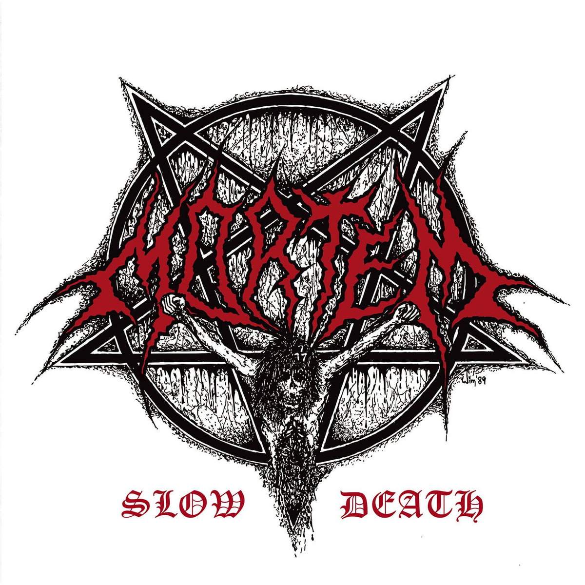 Mortem – Slow Death vinyl record cover