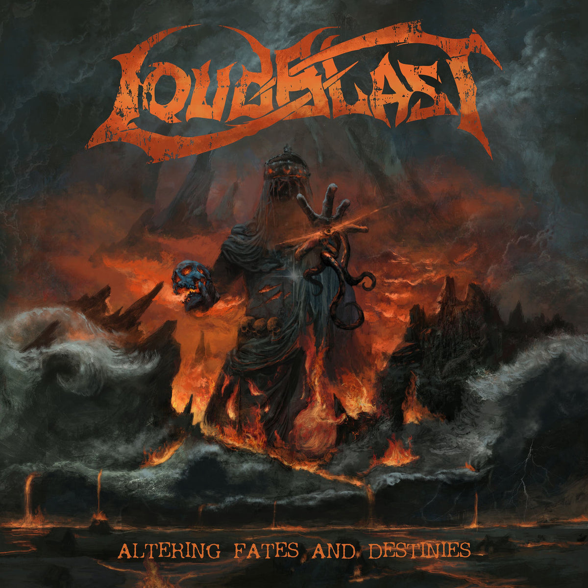 Loudblast – Altering Fates & Destinies vinyl record cover