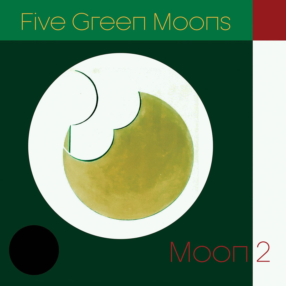 Five Green Moons – Moon 2 (Green Vinyl) vinyl record cover