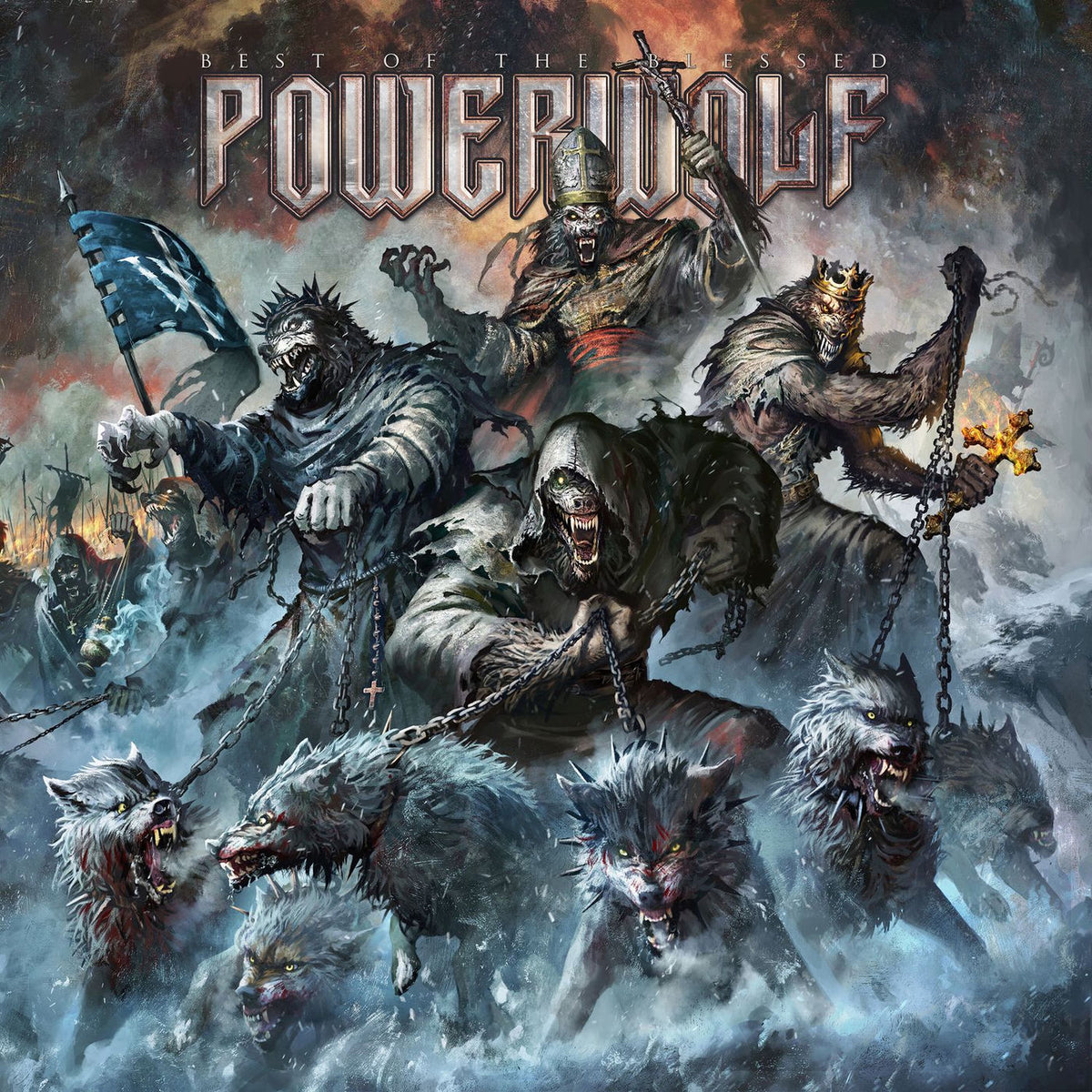 Powerwolf – Best Of The Blessed vinyl record cover