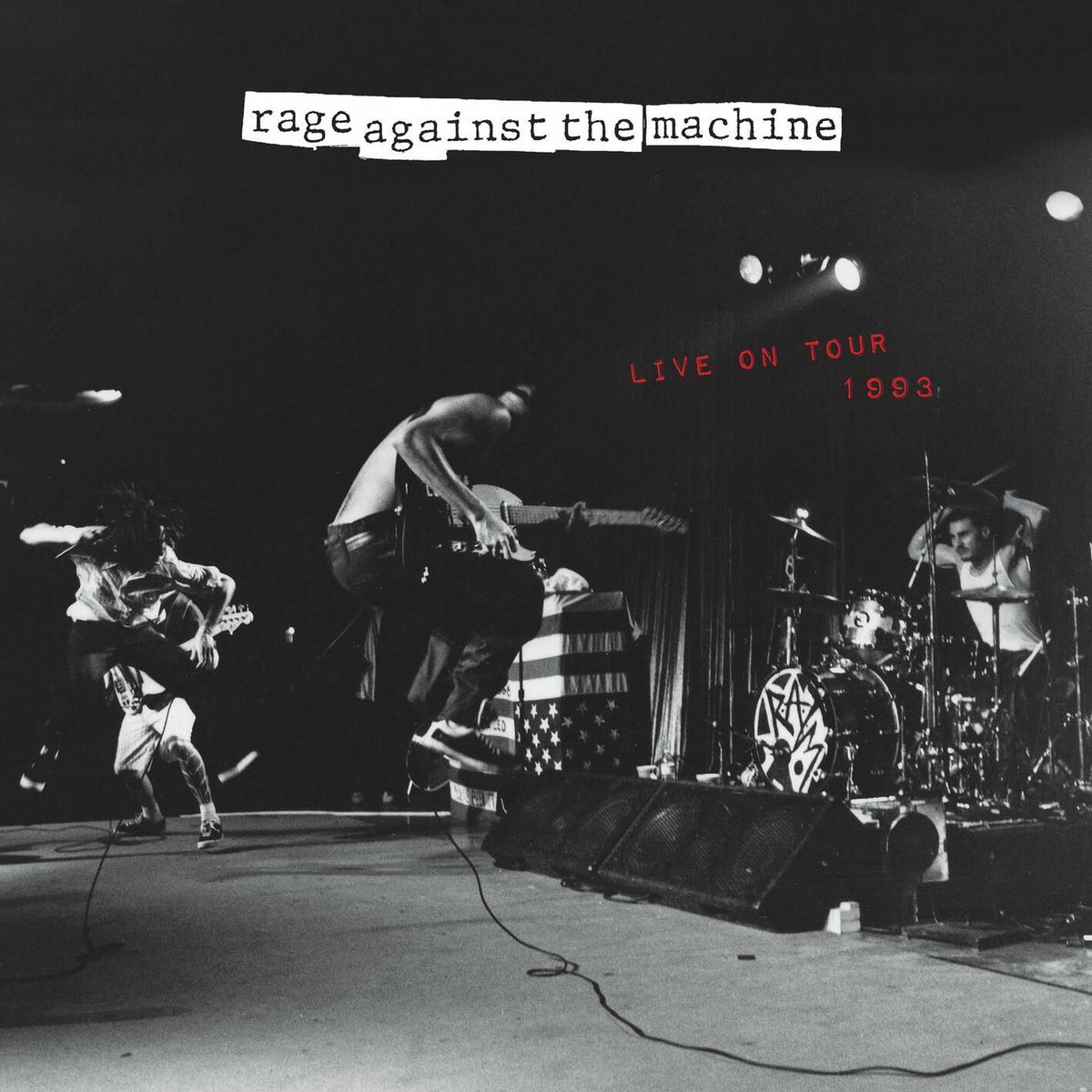 Rage Against The Machine – Live On Tour 1993 (Indie Exclusive) (RSD) (2LP) vinyl record cover