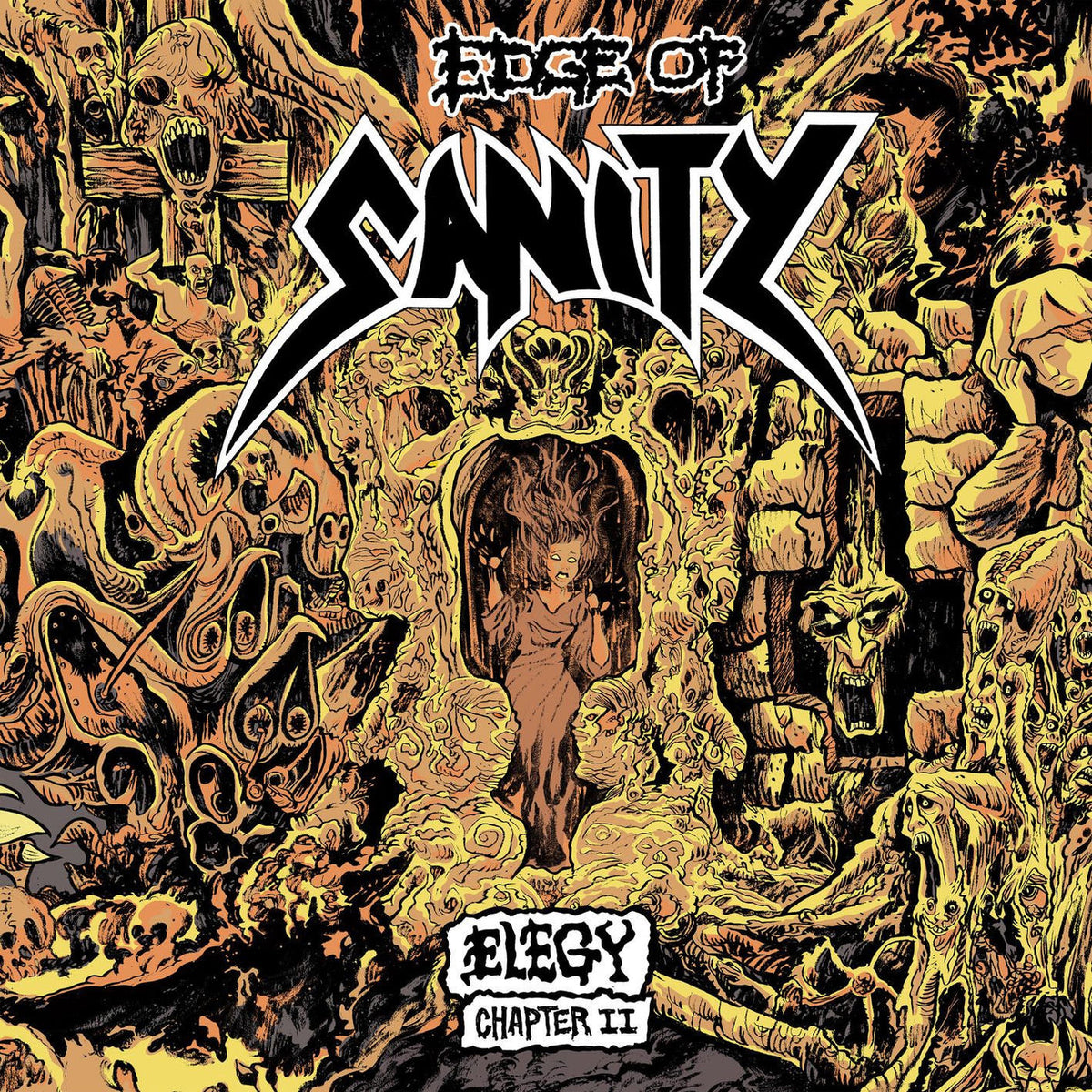 Edge of Sanity – Elegy - Chapter II vinyl record cover
