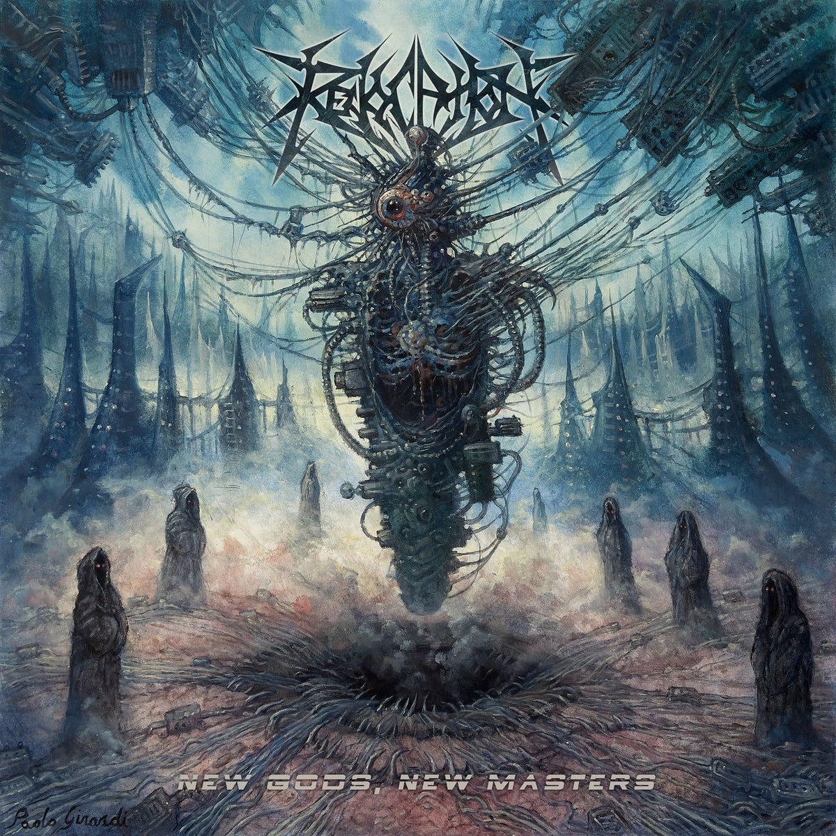 Revocation – New Gods, New Masters vinyl cover
