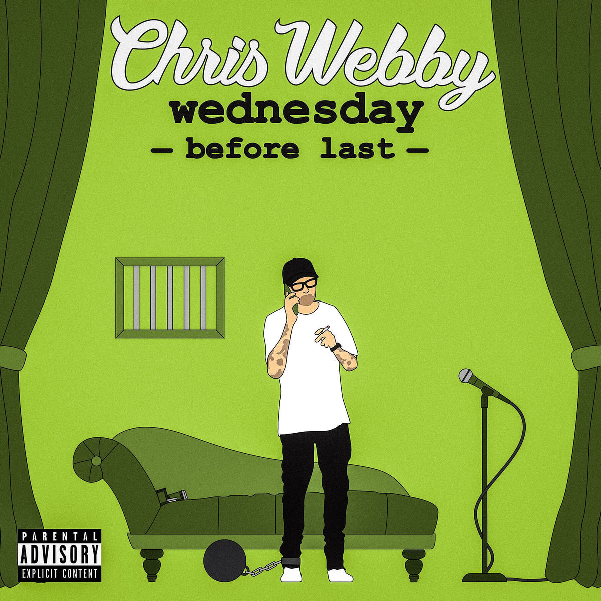 Chris Webby – Wednesday Before Last vinyl cover