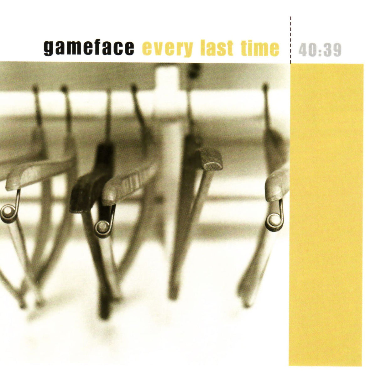 Gameface – Every Last Time vinyl record cover
