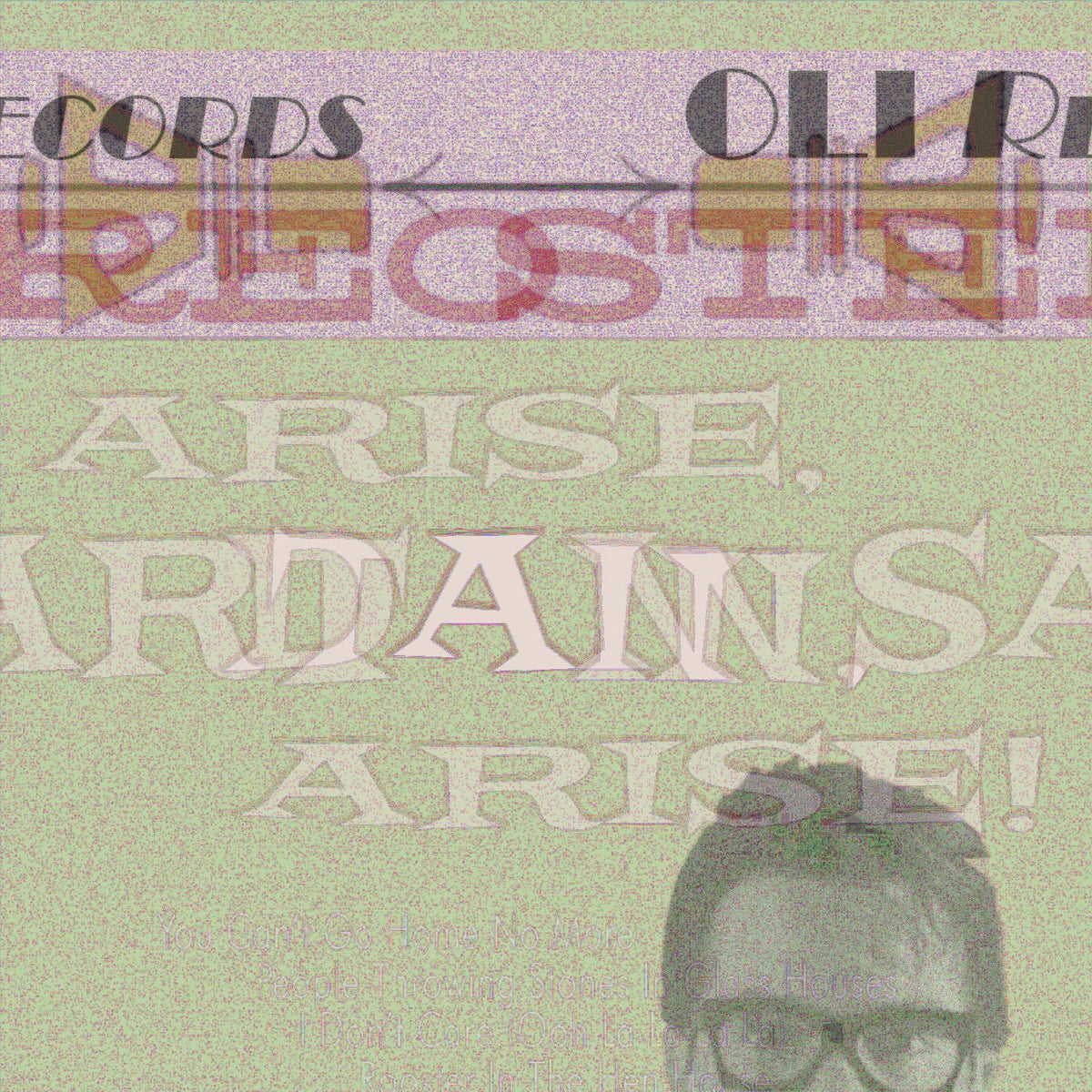 Dan Sartain – Arise, Dan Sartain, Arise! vinyl record cover