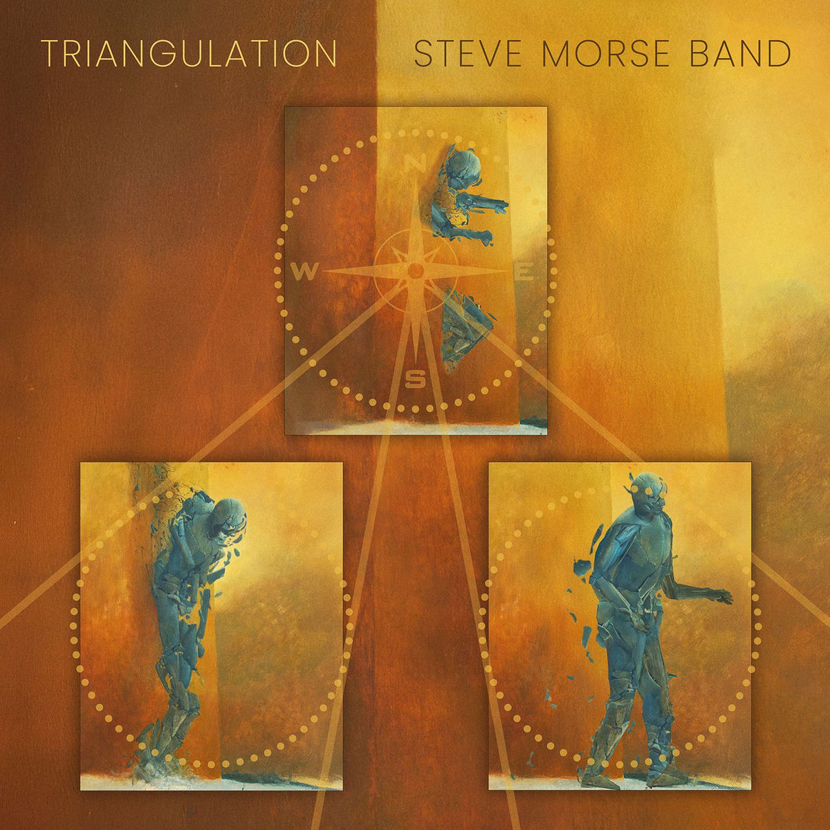 Steve Morse Band – Triangulation vinyl record cover