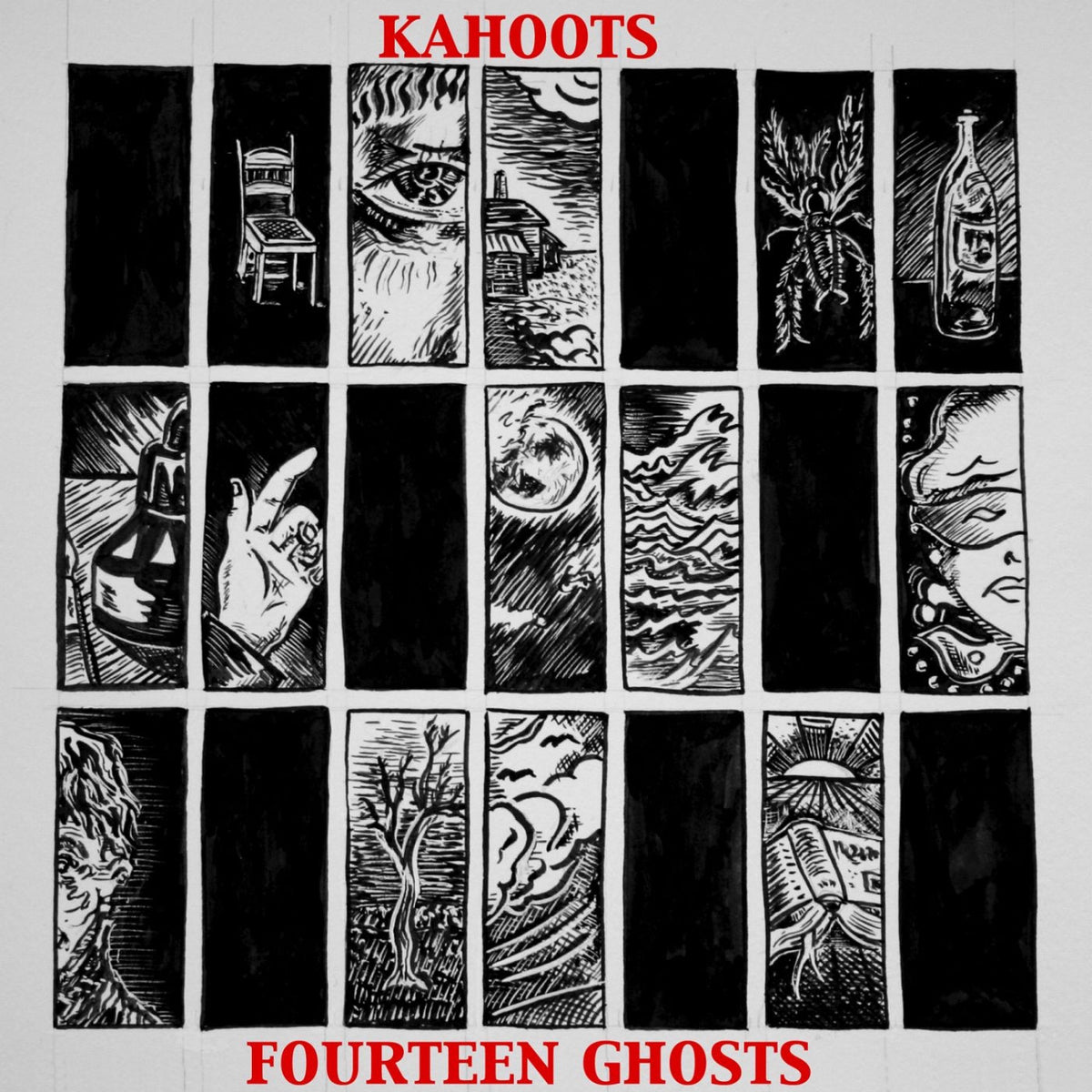 Kahoots – Fourteen Ghosts vinyl record cover
