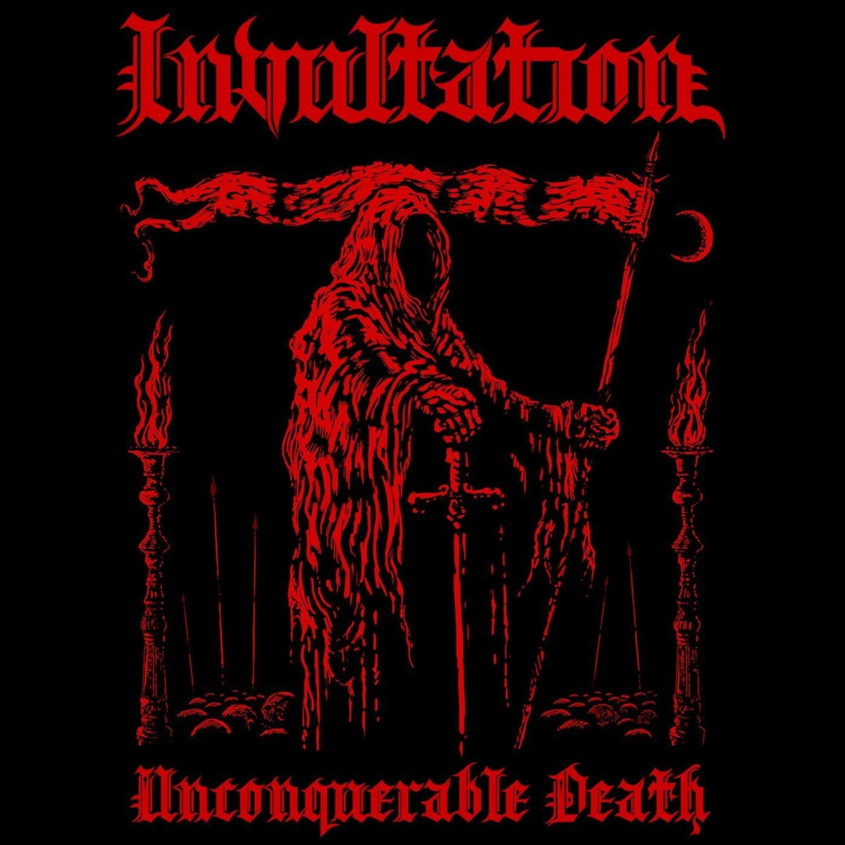 Invultation – Unconquerable Death vinyl cover