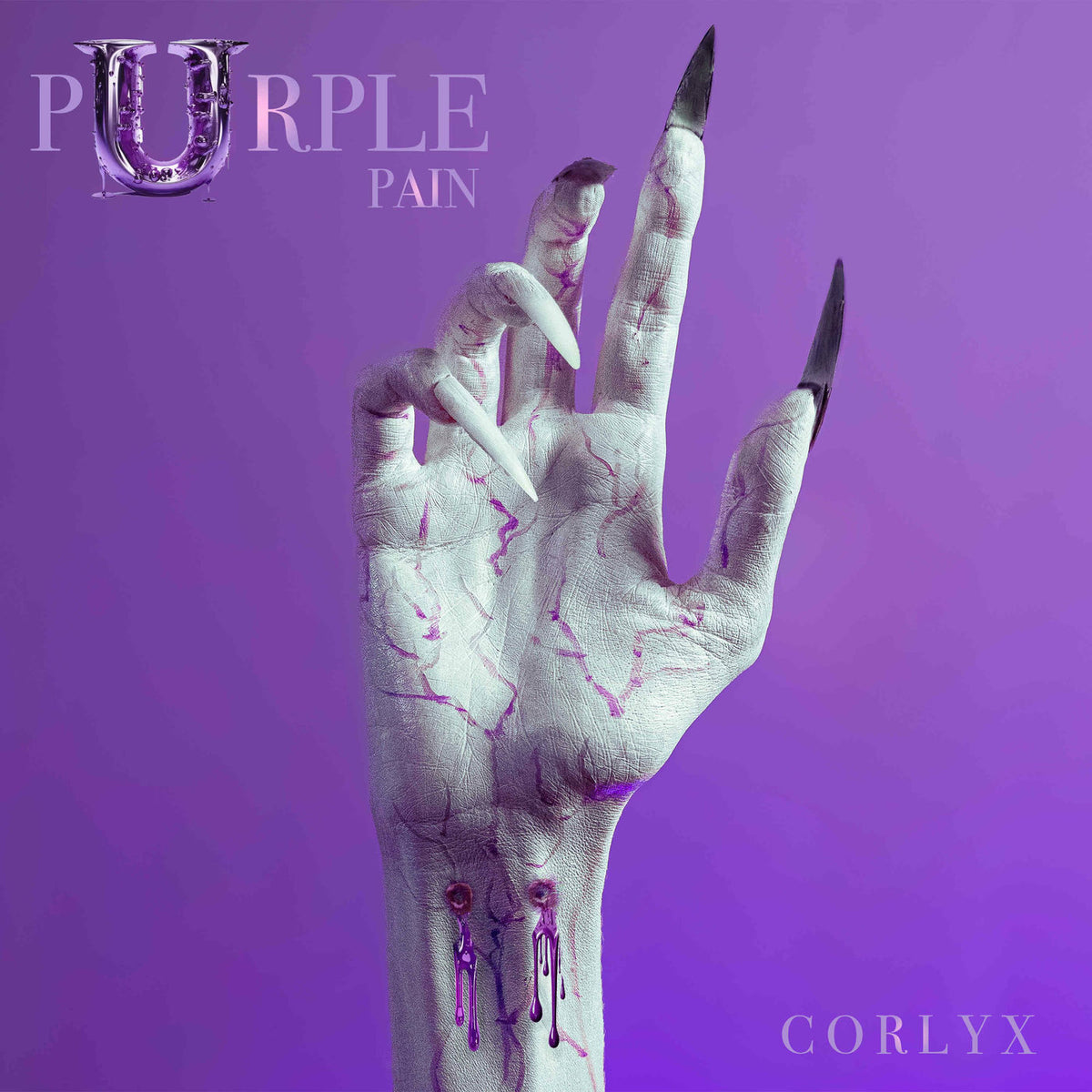 Corlyx – Purple Pain vinyl record cover