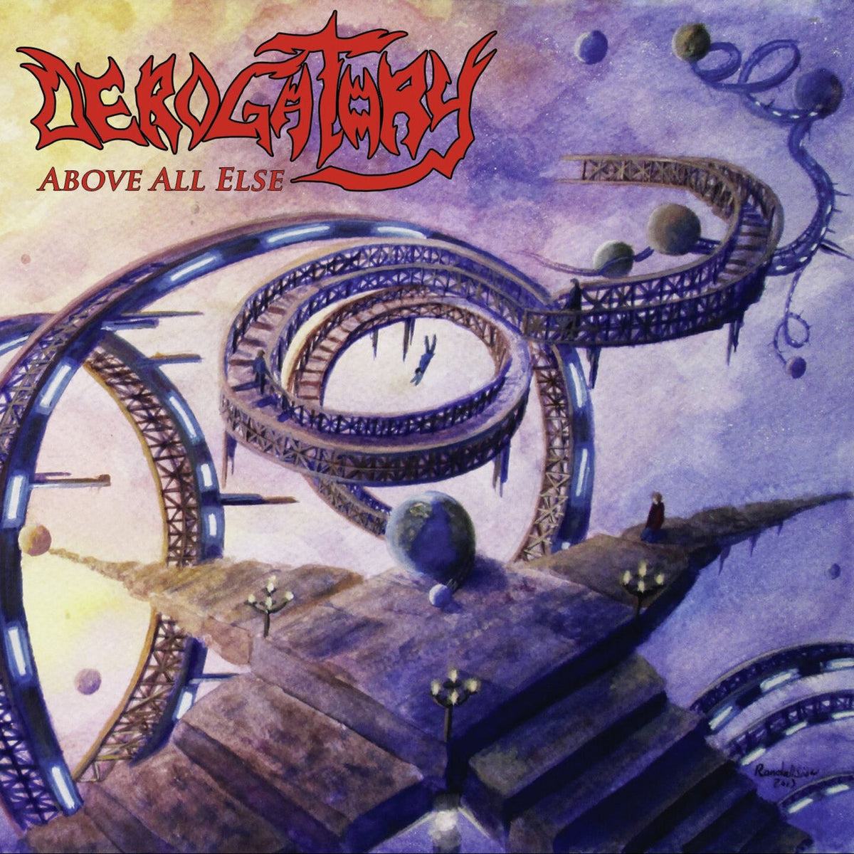 Derogatory – Above All Else (GER) vinyl record cover